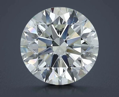 3.50ct J SI1 Rare Carat Ideal Cut Round Diamond