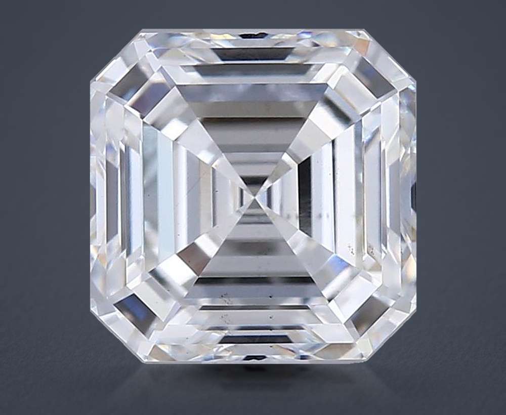 1.54ct D VS1 Excellent Cut Asscher Lab Grown Diamond