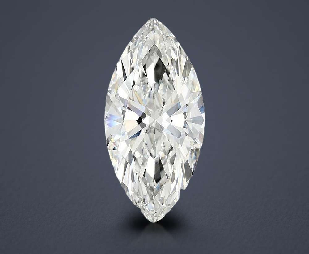 7.02ct F VS1 Rare Carat Ideal Cut Marquise Lab Grown Diamond