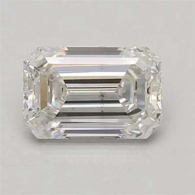 1.54ct E VS2 Rare Carat Ideal Cut Emerald Lab Grown Diamond