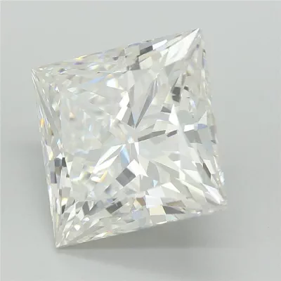 5.07ct E VS1 Rare Carat Ideal Cut Princess Lab Grown Diamond