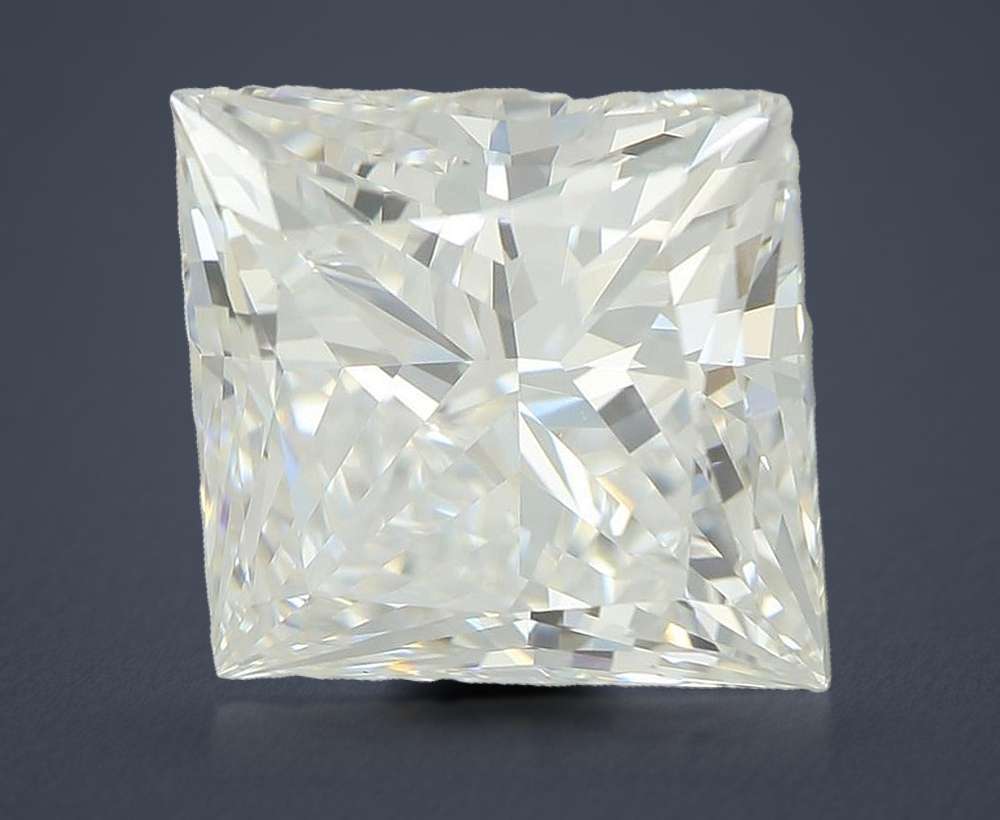 5.07ct E VS1 Rare Carat Ideal Cut Princess Lab Grown Diamond
