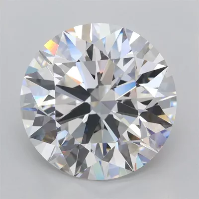 5.04ct E VVS2 Rare Carat Ideal Cut Round Lab Grown Diamond