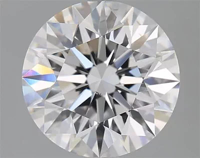 2.21ct D VS2 Rare Carat Ideal Cut Round Diamond