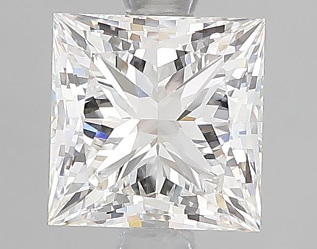 5.09ct F VS1 Rare Carat Ideal Cut Princess Lab Grown Diamond