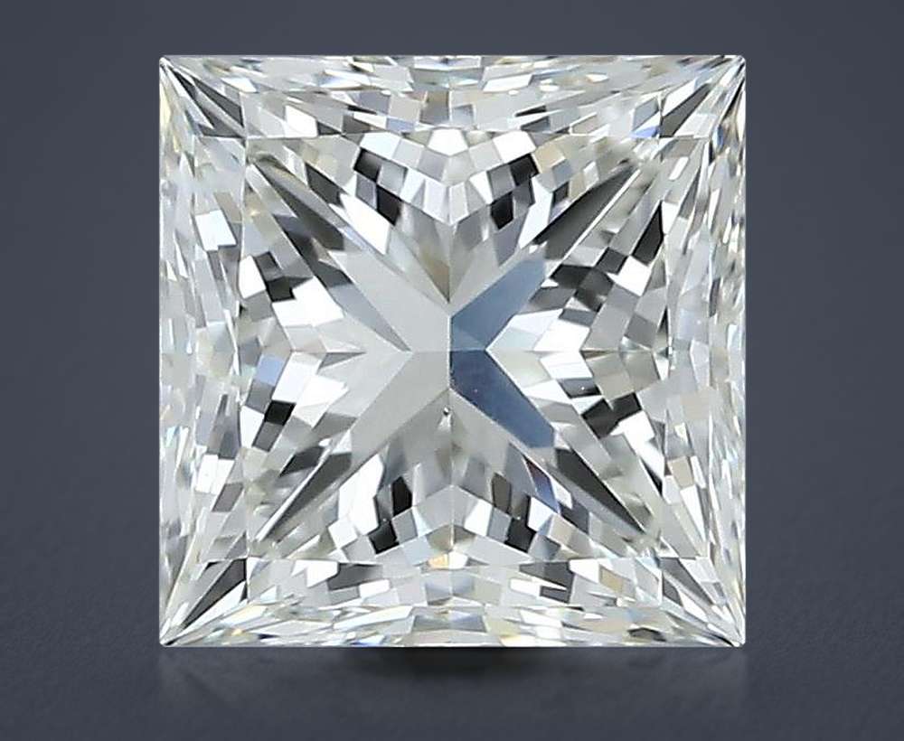 2.00ct K SI1 Excellent Cut Princess Diamond