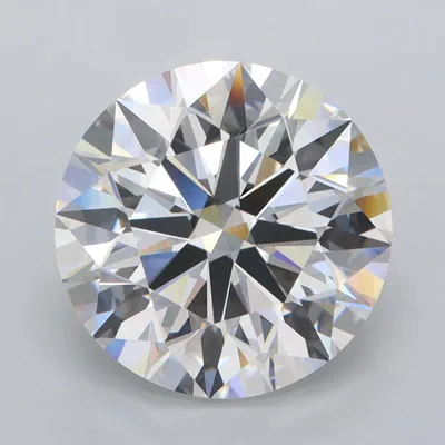 3.80ct D FL Rare Carat Ideal Cut Round Lab Grown Diamond
