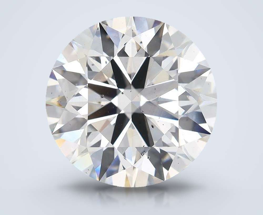 9.01ct G SI1 Rare Carat Ideal Cut Round Lab Grown Diamond