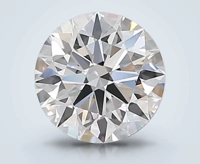 1.06ct F IF Rare Carat Ideal Cut Round Lab Grown Diamond