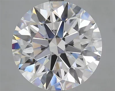 5.81ct D FL Rare Carat Ideal Cut Round Lab Grown Diamond