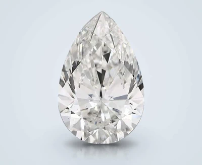 25.18ct F VS1 Rare Carat Ideal Cut Pear Lab Grown Diamond