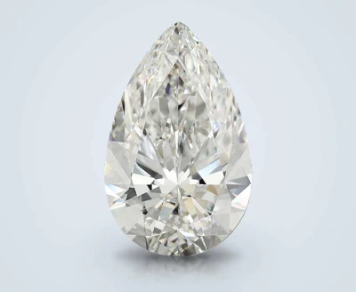 11.81ct F VVS2 Rare Carat Ideal Cut Pear Lab Grown Diamond