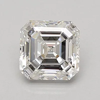 1.09ct D VVS2 Rare Carat Ideal Cut Asscher Lab Grown Diamond