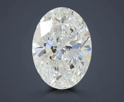 5.90ct D VVS2 Very Good Cut Oval Lab Grown Diamond