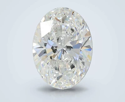 5.90ct D VVS2 Very Good Cut Oval Lab Grown Diamond