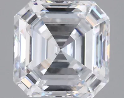 2.27ct E VVS2 Rare Carat Ideal Cut Asscher Lab Grown Diamond