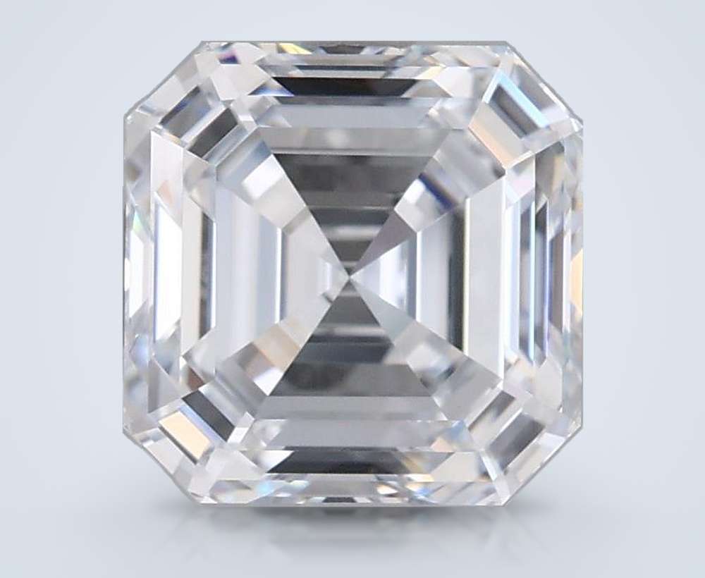 2.27ct E VVS2 Rare Carat Ideal Cut Asscher Lab Grown Diamond