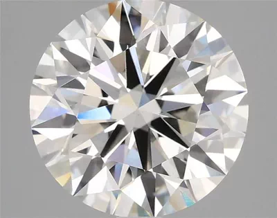 3.70ct H VS1 Rare Carat Ideal Cut Round Lab Grown Diamond