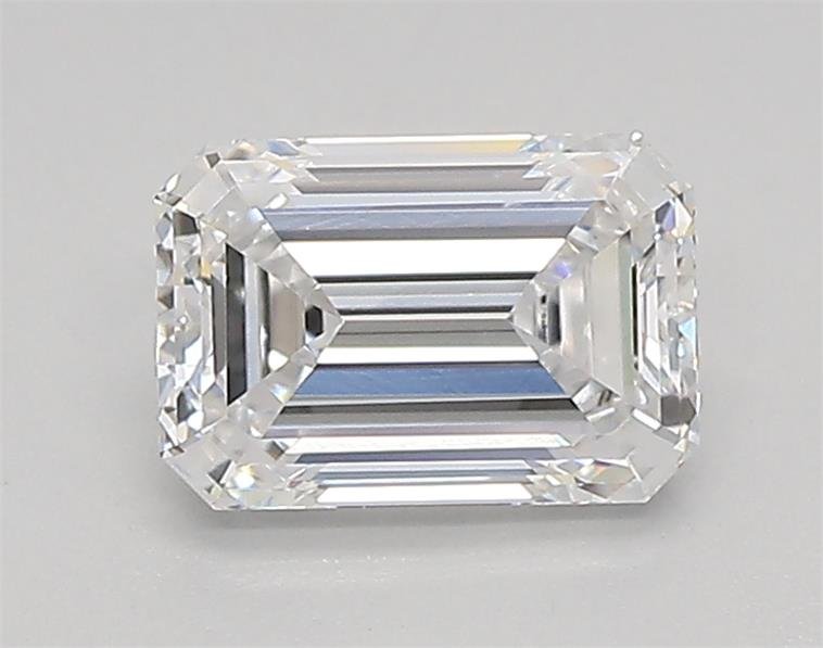 0.86ct D VVS2 Rare Carat Ideal Cut Emerald Lab Grown Diamond