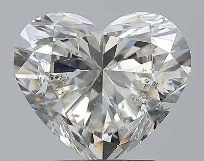 3.01ct I SI2 Rare Carat Ideal Cut Heart Diamond