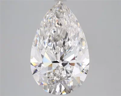 4.19ct H VS1 Rare Carat Ideal Cut Pear Lab Grown Diamond