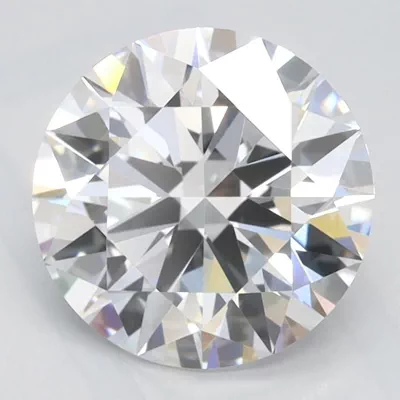 2.01ct D VVS1 Rare Carat Ideal Cut Round Lab Grown Diamond