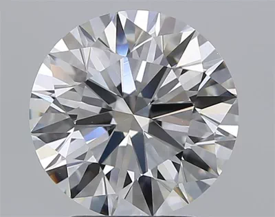 2.66ct E IF Rare Carat Ideal Cut Round Diamond