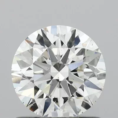 0.94ct E SI1 Rare Carat Ideal Cut Round Lab Grown Diamond