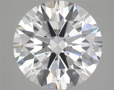 5.09ct G SI1 Rare Carat Ideal Cut Round Lab Grown Diamond