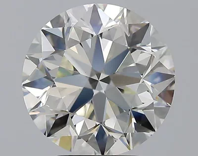5.03ct K VS1 Very Good Cut Round Diamond