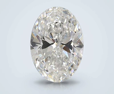 3.02ct D VS1 Rare Carat Ideal Cut Oval Lab Grown Diamond