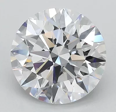 2.53ct D IF Rare Carat Ideal Cut Round Lab Grown Diamond