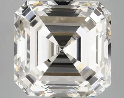 6.53ct G VS1 Excellent Cut Asscher Lab Grown Diamond