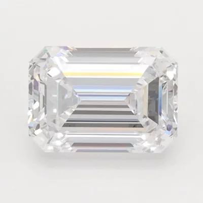 1.56ct D VS1 Rare Carat Ideal Cut Emerald Lab Grown Diamond