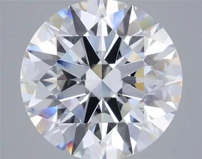 6.07ct E VVS1 Rare Carat Ideal Cut Round Lab Grown Diamond