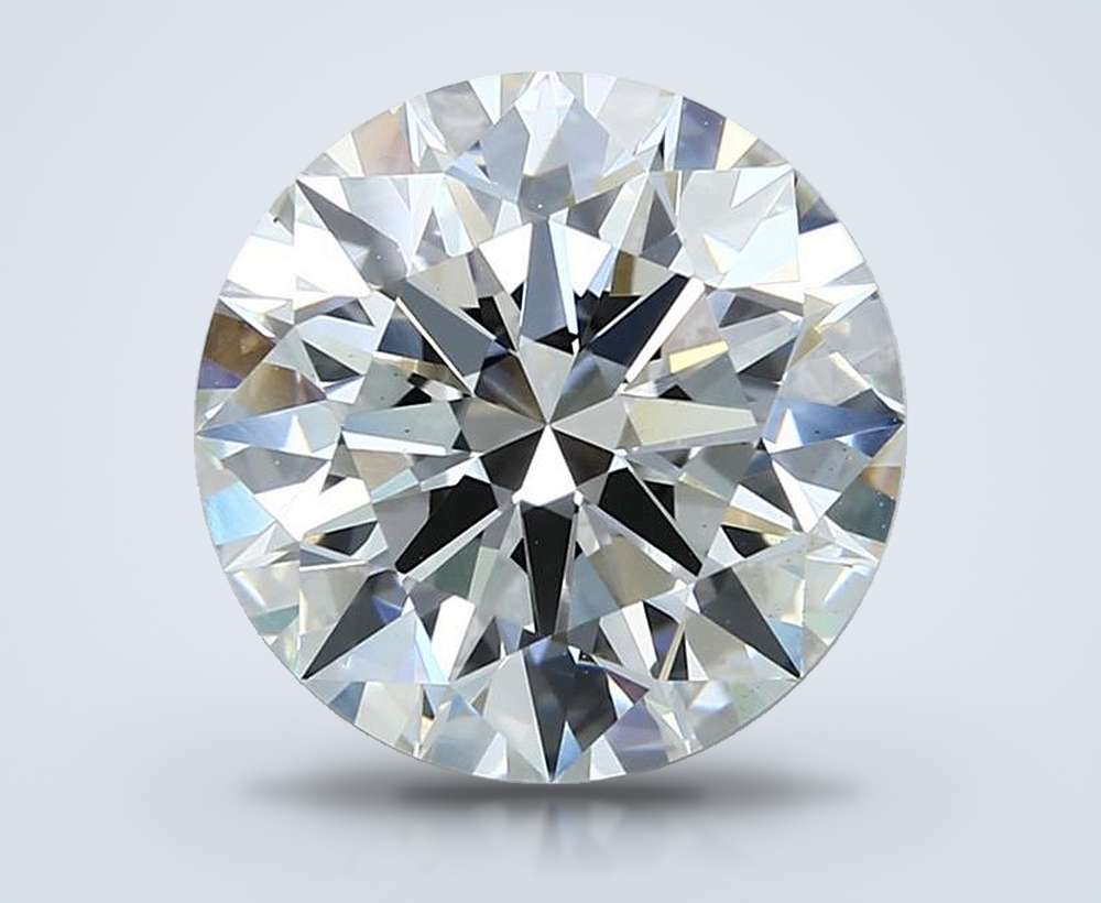 4.52ct G VS1 Rare Carat Ideal Cut Round Lab Grown Diamond