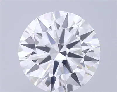 7.04ct D VVS2 Rare Carat Ideal Cut Round Lab Grown Diamond