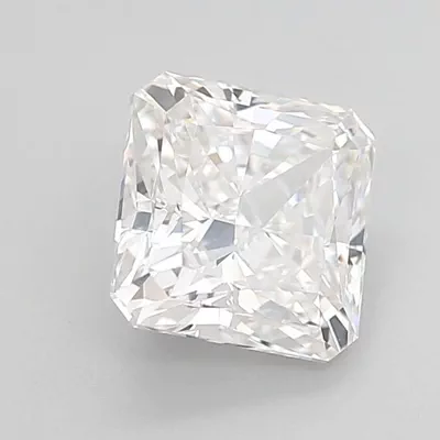 2.14ct E VVS2 Rare Carat Ideal Cut Radiant Lab Grown Diamond