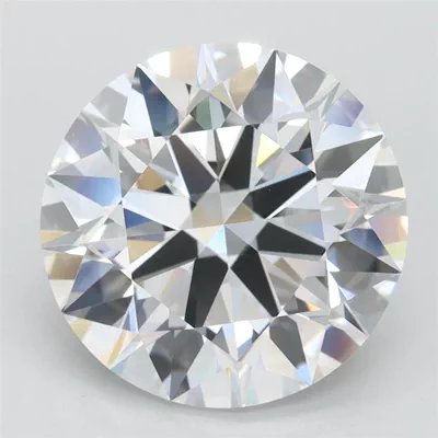 3.02ct E VVS1 Rare Carat Ideal Cut Round Lab Grown Diamond