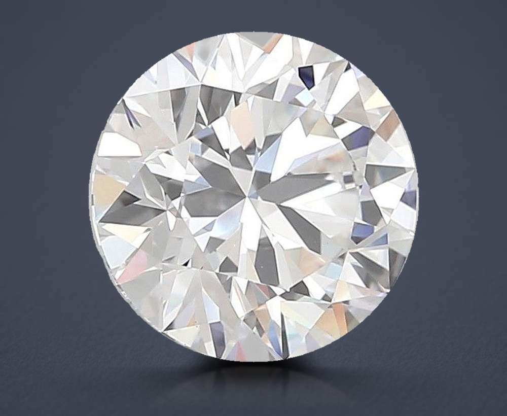 2.51ct D VS1 Rare Carat Ideal Cut Round Lab Grown Diamond