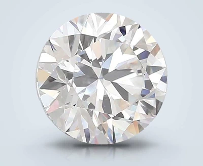 2.51ct D VS1 Rare Carat Ideal Cut Round Lab Grown Diamond