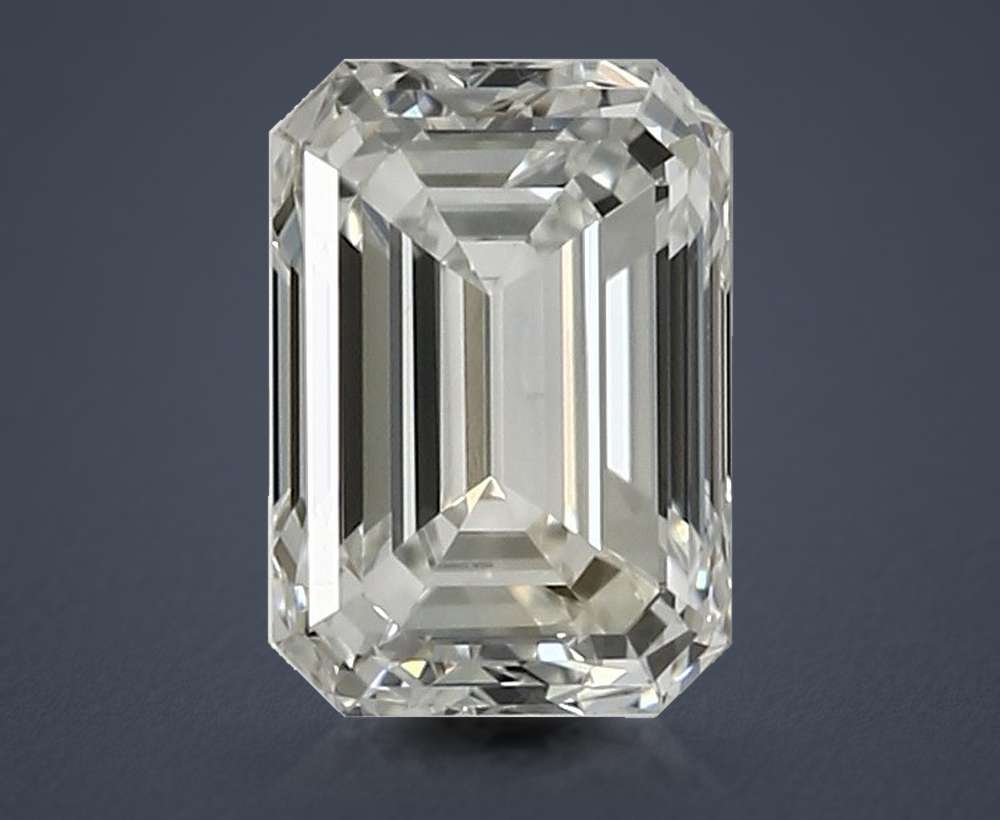 1.00ct I VS1 Rare Carat Ideal Cut Emerald Diamond