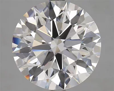 5.42ct D FL Rare Carat Ideal Cut Round Lab Grown Diamond