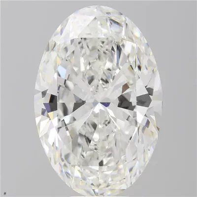 11.10ct F VS1 Rare Carat Ideal Cut Oval Lab Grown Diamond