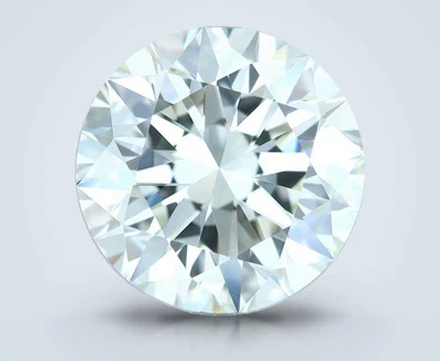 4.02ct J VVS2 Rare Carat Ideal Cut Round Diamond