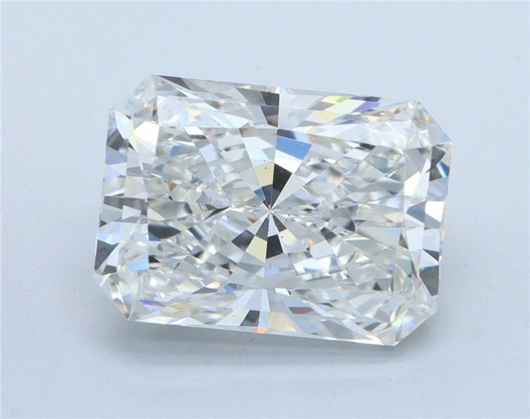 3.58ct F VS2 Rare Carat Ideal Cut Radiant Lab Grown Diamond