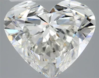 3.70ct I SI2 Excellent Cut Heart Diamond