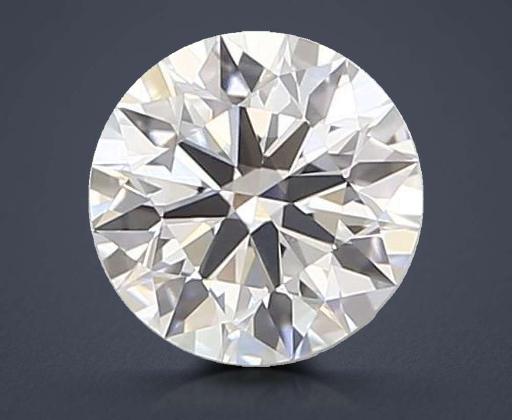 0.32ct E VVS2 Rare Carat Ideal Cut Round Diamond