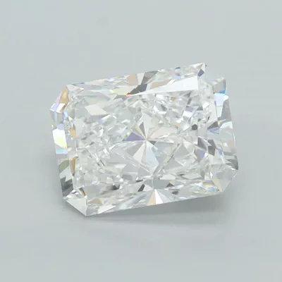 1.49ct E VVS1 Rare Carat Ideal Cut Radiant Lab Grown Diamond
