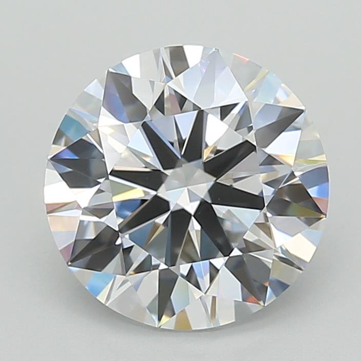 4.11ct D VVS1 Rare Carat Ideal Cut Round Lab Grown Diamond